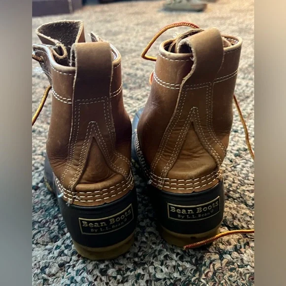 Brown Bean Boots fits men’s size 7-7 1/2 - Picture 3 of 5